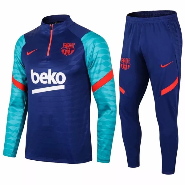 Chandal Barcelona 2021-22 Azul Verde Rojo